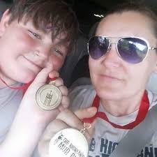 Proud of 1st and 2nd place winners at the Merrell Hobbit Trail Run