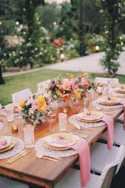 One that we think is the best summer dinner party menu idea…or any menu idea for that matter. 35 Vivacious Summer Table Setting Ideas Comfydwelling Com Pinoftheday Vivacious Summer Tablesett Outdoor Dinner Parties Outdoor Dinner Dinner Party Table