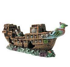 Check spelling or type a new query. Slocme Aquarium Pirate Ship Decorations Fish Tank Ornaments Resin Material Shipwreck Decorations Eco Friendly For Freshwater Saltwater Aquarium Sunken Ship Accessories Buy Online In Guatemala At Desertcart 68443366