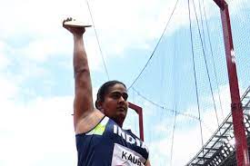 Kamalpreet was only the second thrower who achieved the automatic qualification of 64.00m after usa's valarie allman as the latter threw 66.42m in her first attempt. Wjuzi58h1hwrlm