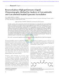 And an emission wavelength at 476 nm. Pdf Reversed Phase High Performance Liquid Chromatography Method For Analysis Of Curcuminoids And Curcuminoid Loaded Liposome Formulation