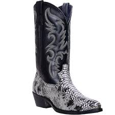 Black And White Cowboy Boots Mens 68067 Laredo Men S Monty Western Boots Black White Boots Laredo Boots Cowboy Boots