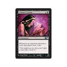 Edh recommendations and strategy content for magic: Magic The Gathering Liliana S Caress Foil Magic Madhouse