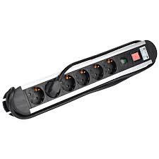 766 artikel für „aufputzsteckdose bei mercateo, der beschaffungsplattform für geschäftskunden. Steckdosenleiste 6 Fach Uberspannungsschutz Schalter Alu Gunstig Online Kaufen