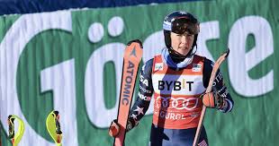 Photo Ski alpin : Mikaela Shiffrin domine la première manche du slalom de ...