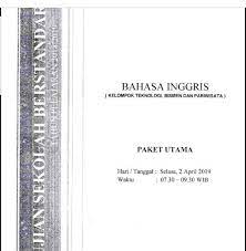 Keseluruhan soal berjumlah 45 dengan ketentuan seperti yang admin sebutkan di atas. Soal Jawab Siap Usbn Smk Mak Tp 2019 2020 Bahasa Inggris Informasiguru Com