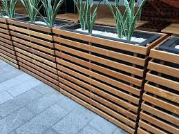Sold in a pack of 2, these sleek ceramic pots feature a smooth finish and optional drain holes. 20 Awesome Diy Wooden Planter Box Design Ideas For Outdoor Gardendesign Garde Modern Design Diy Planters Outdoor Garden Planter Boxes Wooden Planters