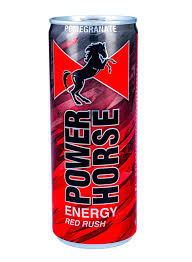 Rush is an energy drink from monarch beverages and has been around since 2003. Power Horse Pomegranate Red Rush Energy Drink Can 250ml Dubaistore Com Dubai