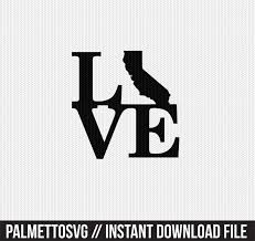 California Love Svg Dxf File Stencil Monogram Frame Silhouette Etsy Monogram Frame California Love Dxf