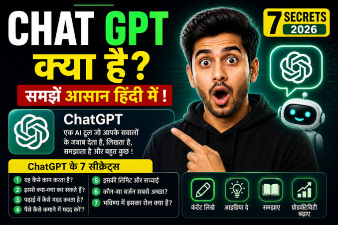 Chat GPT Kya Hai in Hindi? 7 Secrets 2026 😳
