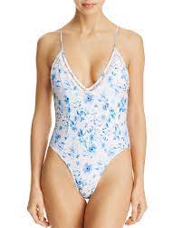 tularosa beckette one piece swimsuit in fields floral modesens