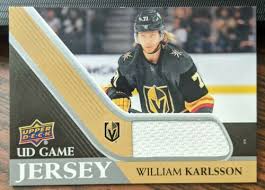 Here are some of this baby pens goalie's mishaps in north america. Mavin 2020 21 Upper Deck Series 1 William Karlsson Ud Game Jersey Golden Knights
