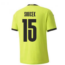 Footballshirtmaker is not a store. Buy 2020 2021 Czech Republic Away Puma Football Shirt Kids Soucek 15