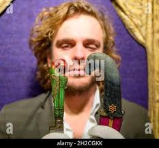 Dagger (Khanjar), Indian, Mughal, 19th century, Indian, Mughal, Steel,  jade, gold, ruby, emerald, beryl, rock crystal, turquoise, H. 14 in. (35.6  cm); H. of blade 9 1/8 in. (23.2 cm); W. 3