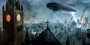 Die zeppeline waren die erfolgreichsten starrluftschiffe. Artstation Zeppelins Over London Christopher Rawlins