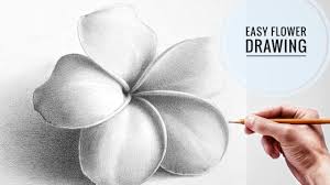 Learn to draw 75 flowers in ten easy steps! How To Draw A Flower With Pencil Step By Step Easily For Kids And Bigginers Youtube