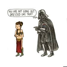 Look If Darth Vader Had To Raise Princess Leia Star Wars Humor Darth Vader And Son Star Wars