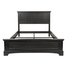 Dorado bronzed black queen poster bed. Osp Home Furnishings Farmhouse Basics Rustic Black Queen Bed Set Bp 4200 200b The Home Depot