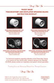 Free ceus for respiratory therapist passy muir. Inst Bklt 007 Rev 03 03 Nbn Group