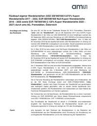 The headquarters are located in unterpremstätten (styria, austria). Eans Adhoc Ams Ag Ruckkauf Eigener Wandelanleihen Ams Ag 22 03 2021