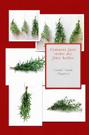 Comment Faire Secher Des Herbes Aromatiques Secher Des Herbes Herbe Herbes Aromatiques