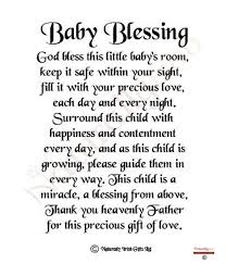 Image Result For Baby Blessing Poems Baby Blessing Quotes Baby Girl Quotes Prayer For Baby