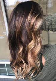 amazing brunette balayage hair color highlights in 2019 hairstylesformediumlengthhair uzun sac sac rengi fikirleri balyaj