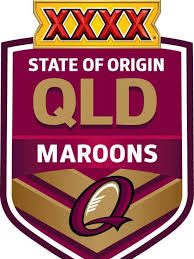 Nsw take on queensland in the first game of the 2021 nrl state of origin series in townsville. Queensland Maroons State Of Origin Ladies Heritage Logo T Shirt Sizes 8 16 Nrl
