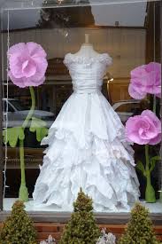Tissue Paper Wedding Dress By Emily S Garden It Looks Real Bunga Pesta Bentuk