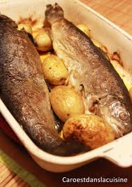 Recette quiche au saumon : Truite Fario Et Pommes De Terre Au Four Recette Truite Pomme De Terre Au Four Recette Truite Au Four