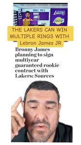 THE LAKERS CAN WIN MULTIPLE RINGS WITH, Lebron James JR, #thereubenshow  #lakers #basketball