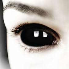 Black And White Sclera Contacts Zombie Black Sclera 22mm Contacts Aesthetic Eyes Eye Black Halloween Contacts