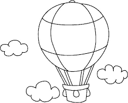 Globo Aerostatico Para Colorear