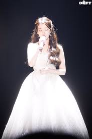Iu Singing In A White Dress Kpop Kdrama Bts Exo Kpoparmy Dresses White Dress Kpop Girls