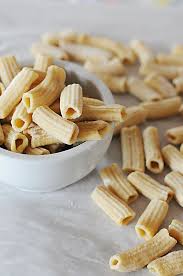 Making Homemade Fresh Pasta Noodles Rigatoni Rigas My Favorite Homemade Pasta Homemade Pasta Recipe Kitchenaid Pasta