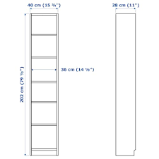 However, this popular shelf and i have never gotten along (sorry, billy!). Billy Bookcase White 15 3 4x11x79 1 2 Ikea