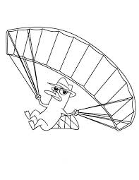 Check spelling or type a new query. Agent Perry The Platypus Fly With Parachute In Phineas And Ferb Coloring Page Kids Play Color