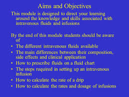 Prescribing Intravenous Fluids And Infusions Ppt Video