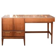 Mid Century Modern Walnut Desk By Basic Witz Walnut Desk Modern Walnut Desks Mid Century Modern Furniture