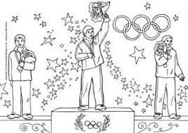 Capture the fun and excitement of the summer olympics with these printable coloring pages. Olympic Flag Colouring Page Olympic Games For Kids Olympic Games Kids Olympics