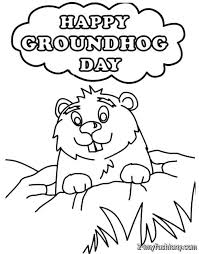 Coloring pages for kids groundhog or woodchuck coloring pages. Cmgamm Printable Groundhog Day Coloring Sheets