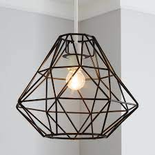 Bremen Black Easy Fit Pendant In 2020 Ceiling Pendant Lights Flush Lighting Ceiling Lights