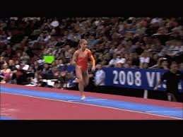 Shawn Johnson Gif 2008 Visa Championships Day 1 Vault 2 5 Twisting Yurchenko Gymnastics Gymnastics Videos Gymnastics Tricks Gymnastics
