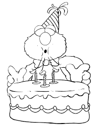 It allows them to interact and know how their creativity can be applied to the materials presented for the activity. Elmo Birthday Coloring Pages Coloring Home