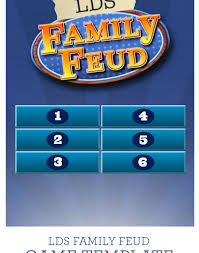 Did you know that each nation. Lds Family Feud Game Template Life On Purpose Academy