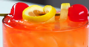 This sweet alcoholic drink couldn't be simpler to make! Give Yourself A Treat Try This Malibu Sunset Cocktail