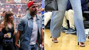 Taylor Swift Puts a Buckled Spin on NBA Courtside Heels in Stella McCartney