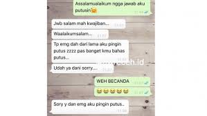 We did not find results for: Kesel 9 Chat Pacar Minta Putus Ini Bisa Bikin Kamu Nyesek