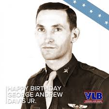 Medal of Honor recipient George Andrew Davis Jr. served in the U.S. Air  Force during the Korean War. During a combat patrol mission, he risked his  life to attack a formation of