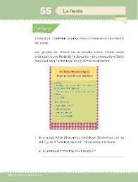 El reto constante que se plantea y al que te enfrentarás en cada 2. 55 La Fiesta Ayuda Para Tu Tarea De Desafios Matematicos Sep Primaria Tercero Respuestas Y Explicaciones